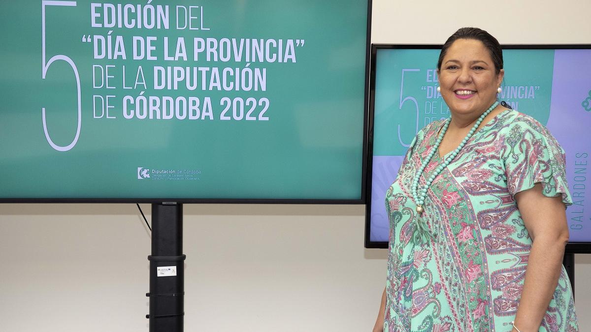 La delegada de Cohesión Social, Consumo y Participación Ciudadana de la Diputación, Dolores Amo.