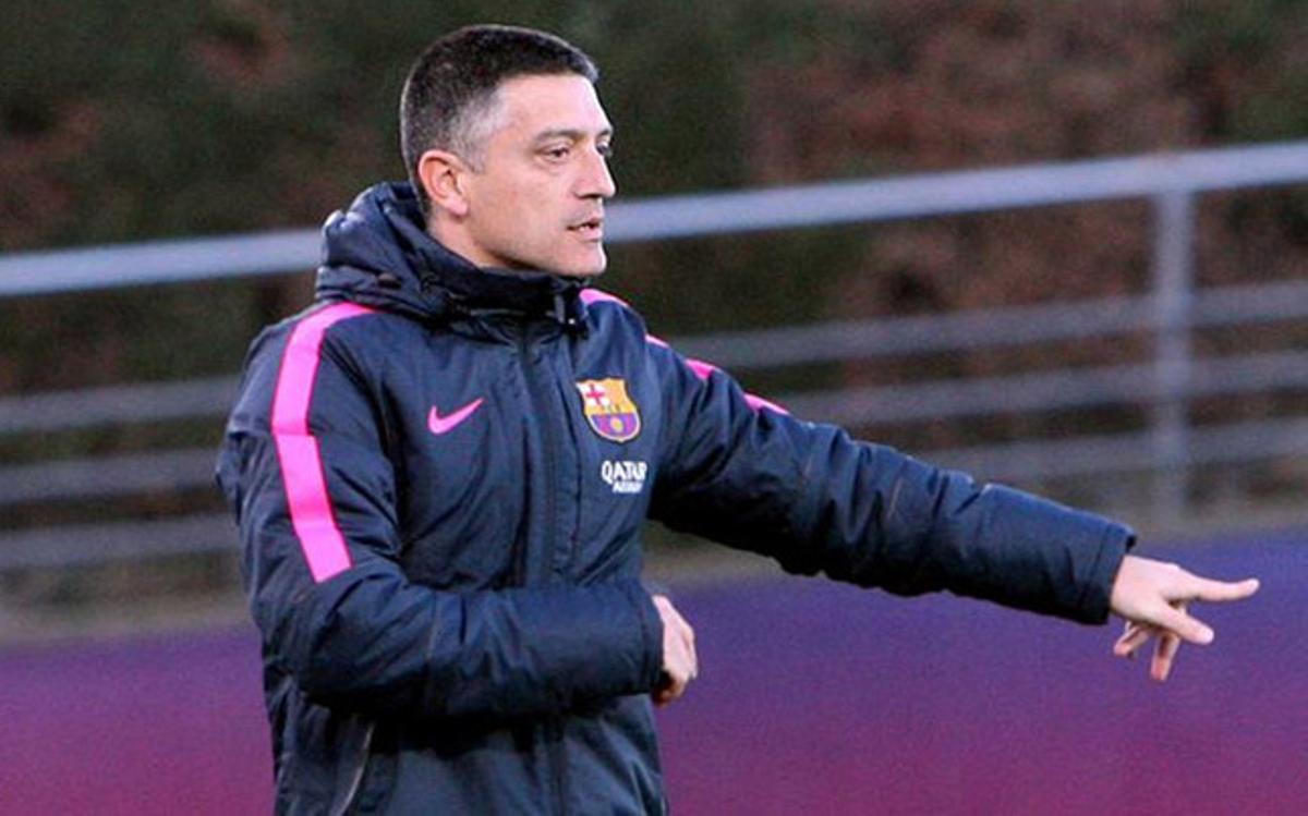 García Pimienta dirige actualmente al Juvenil A