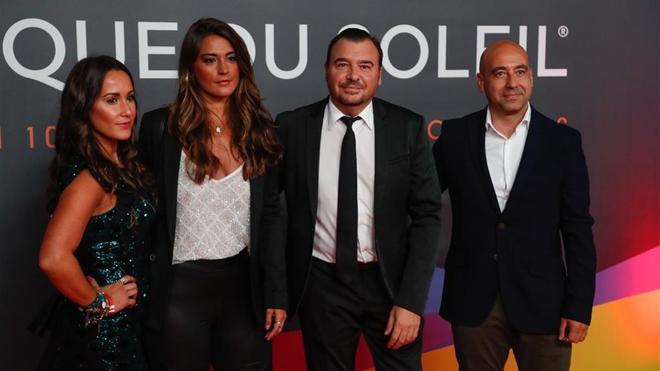 Las imágenes de la alfombra roja de Messi 10 - Lorena González, Rubén Uría y Ricardo Rosety
