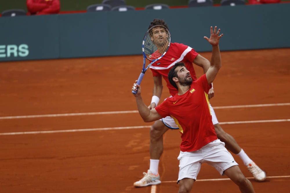 Partido de dobles España-Alemania