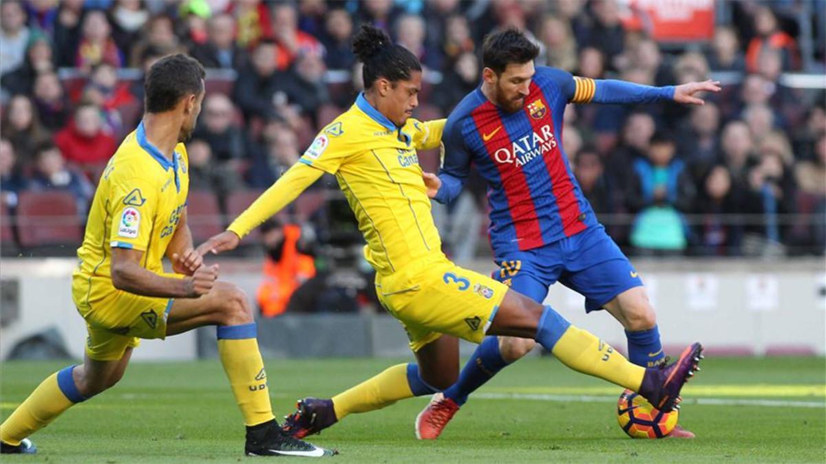 El Barça derrotó a la UD Las Palmas en la primera vuelta