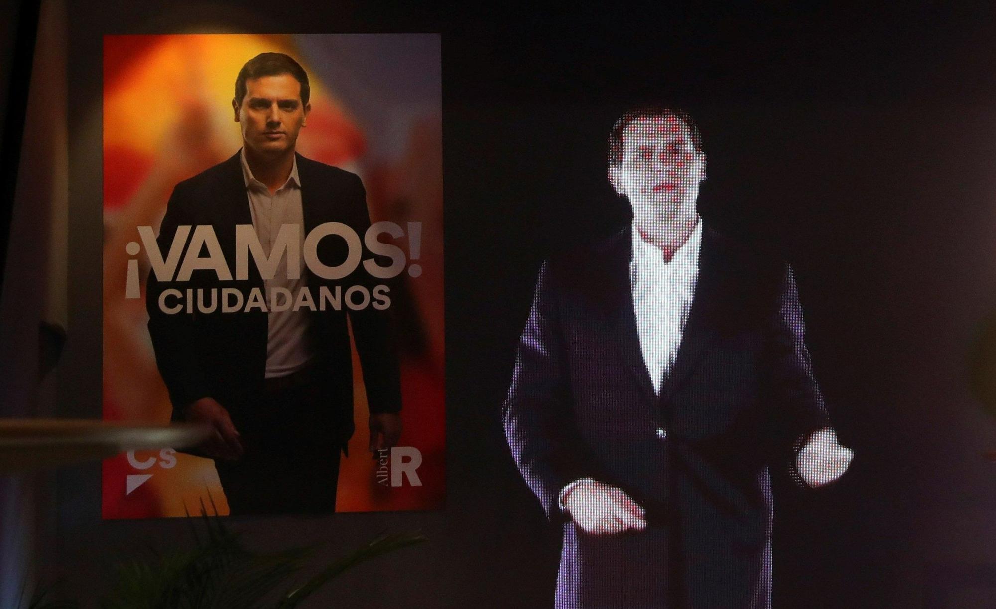 El holograma de Albert Rivera fue creado por su amigo Rafa Coto, que montará el Mad Cool andaluz