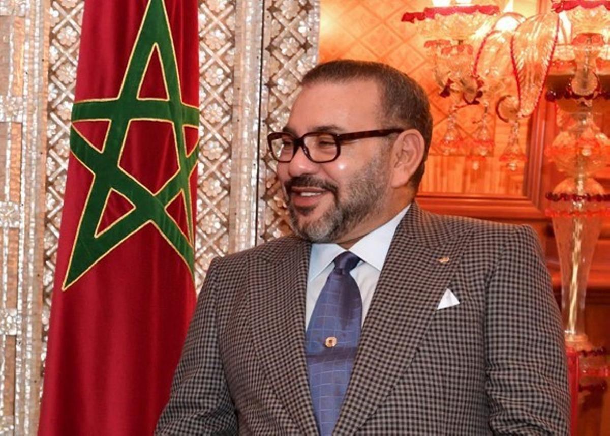 Archivo - El rey Mohamed VI de Marruecos