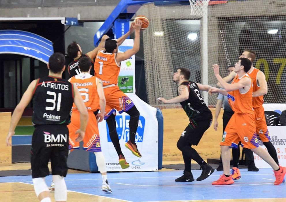 El Básquet Coruña le gana al Palma en el Palacio