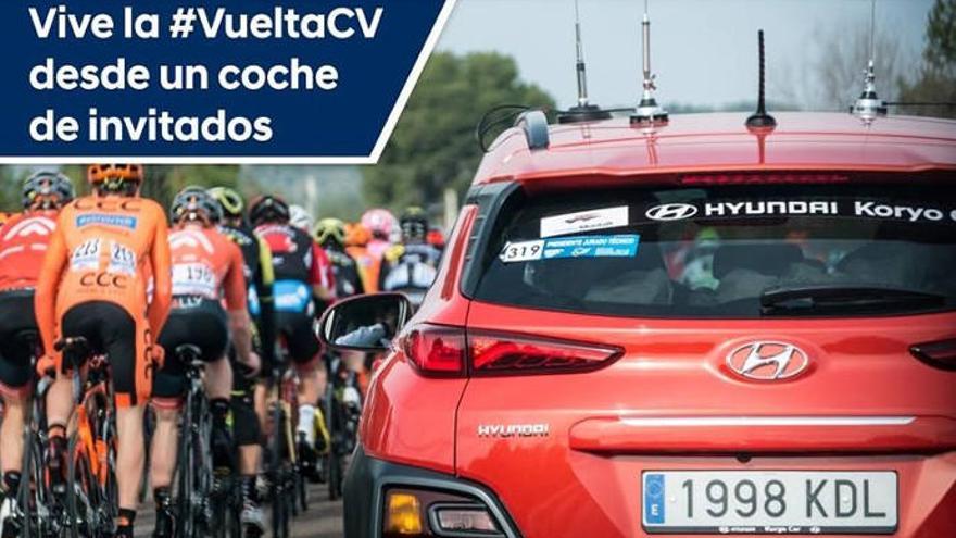 Vive la Volta a la Comunitat Valenciana gracias a Hyundai Koryo Car