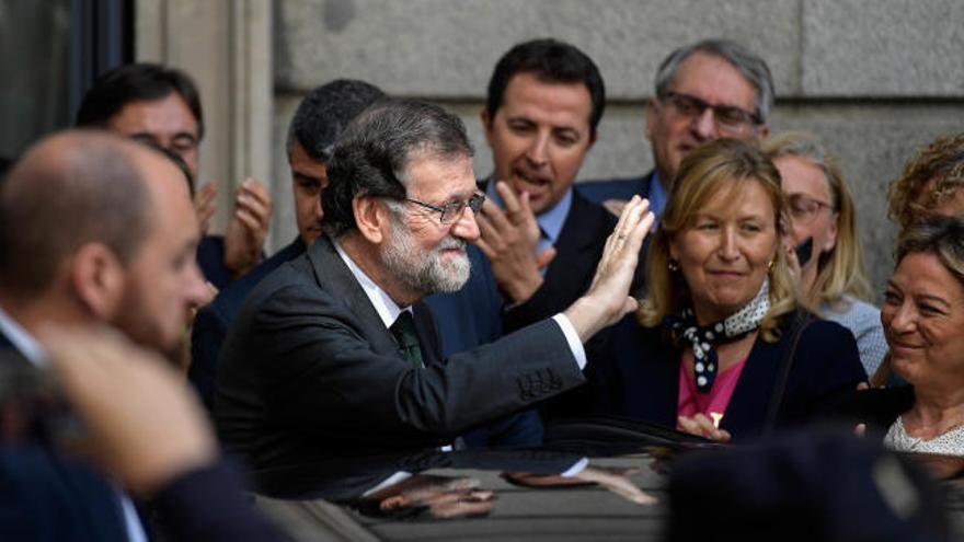 Rajoy, ante el primer día de su nueva vida