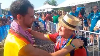 ¡El reencuentro de Álvaro Martín con su entrenador tras ganar el bronce!