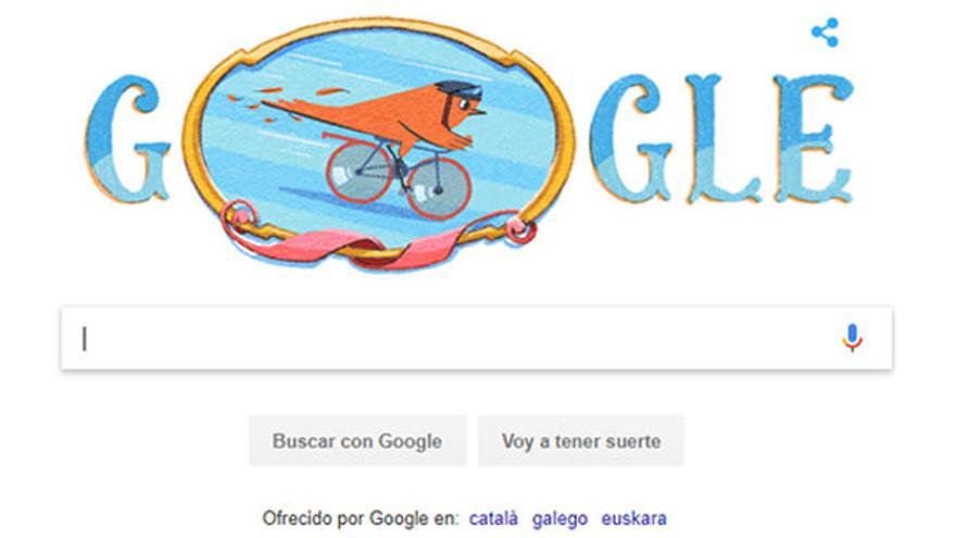 Una imagen del &#039;doodle&#039; de Google.