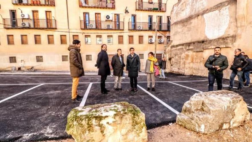 Alcoy reabre la calle Sant Jaume y traslada los aparcamientos a un solar de Verge d&#039;Agost