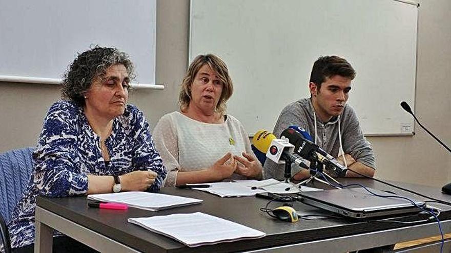 Rosa Masferrer, Assumpció Rodeja i Arnau Lleixà.