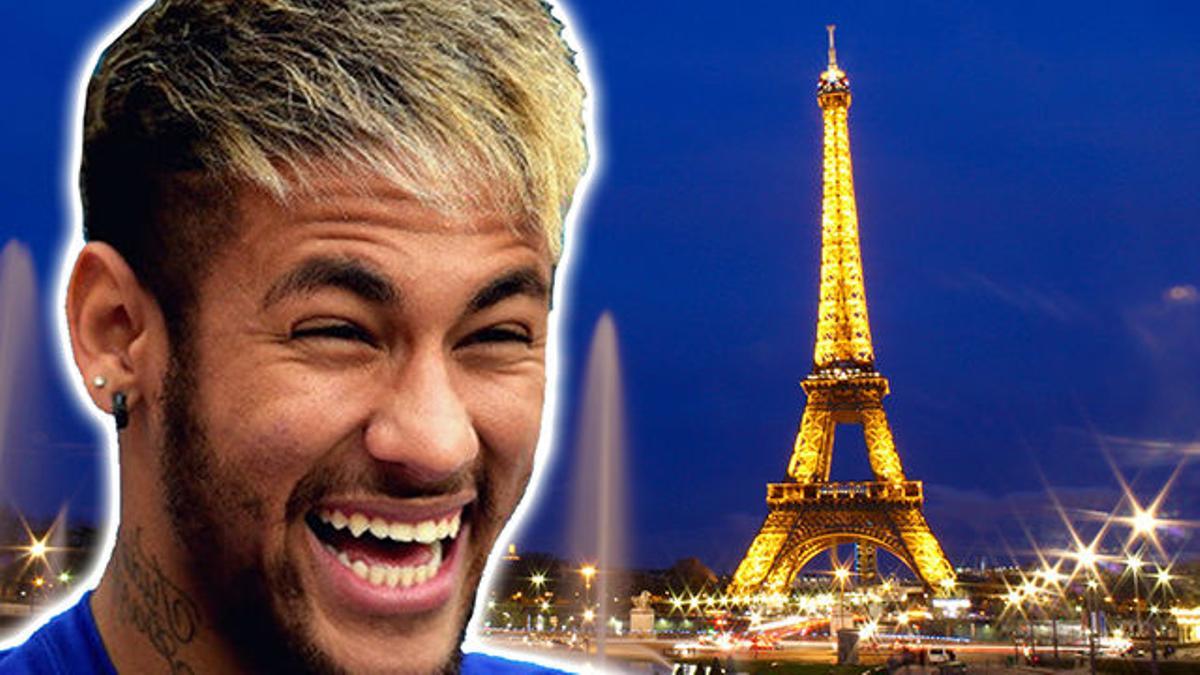 Así de lujosa y fiestera es la nueva vida de Neymar en París 