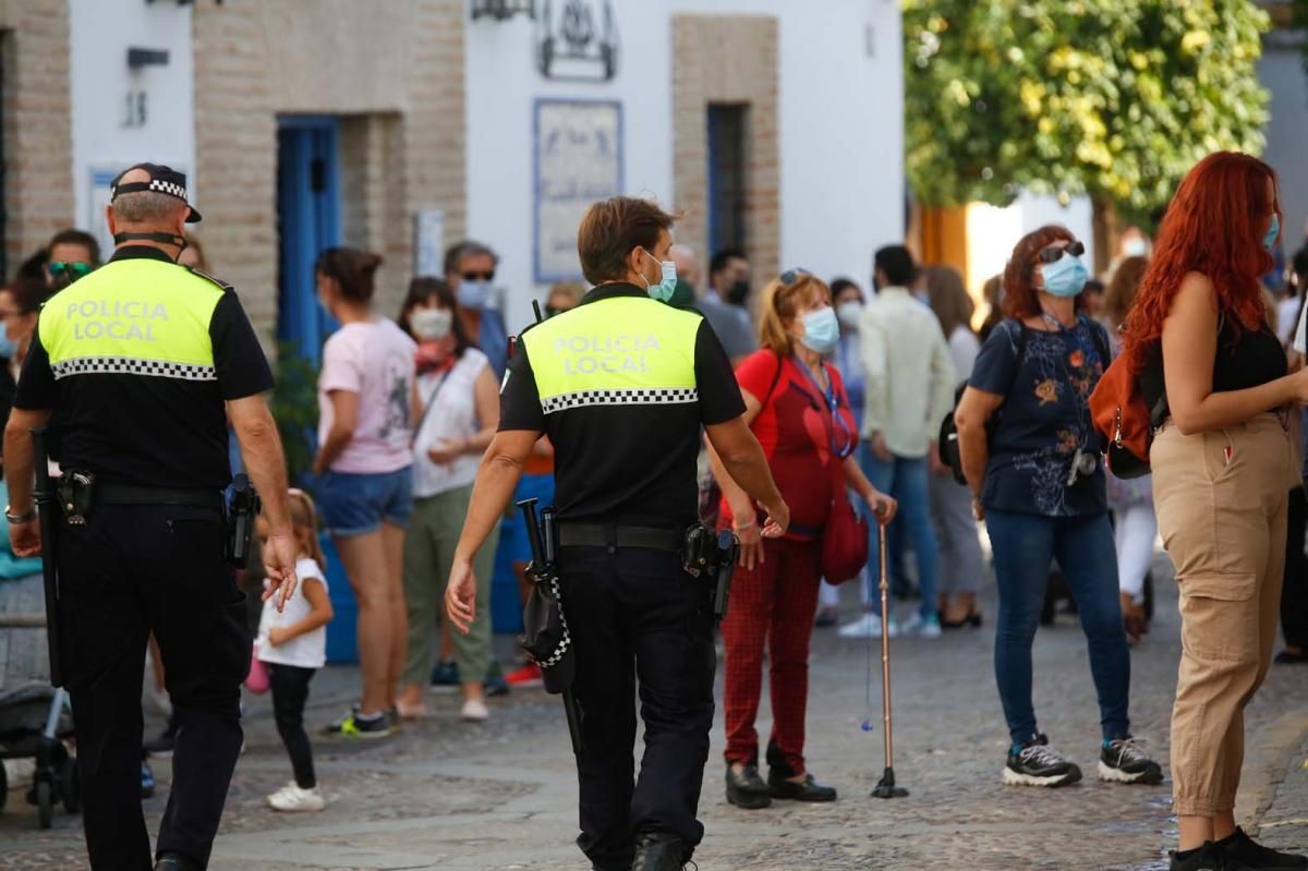 Seguridad en la Fiesta de los Patios de Córdoba ante el Covid