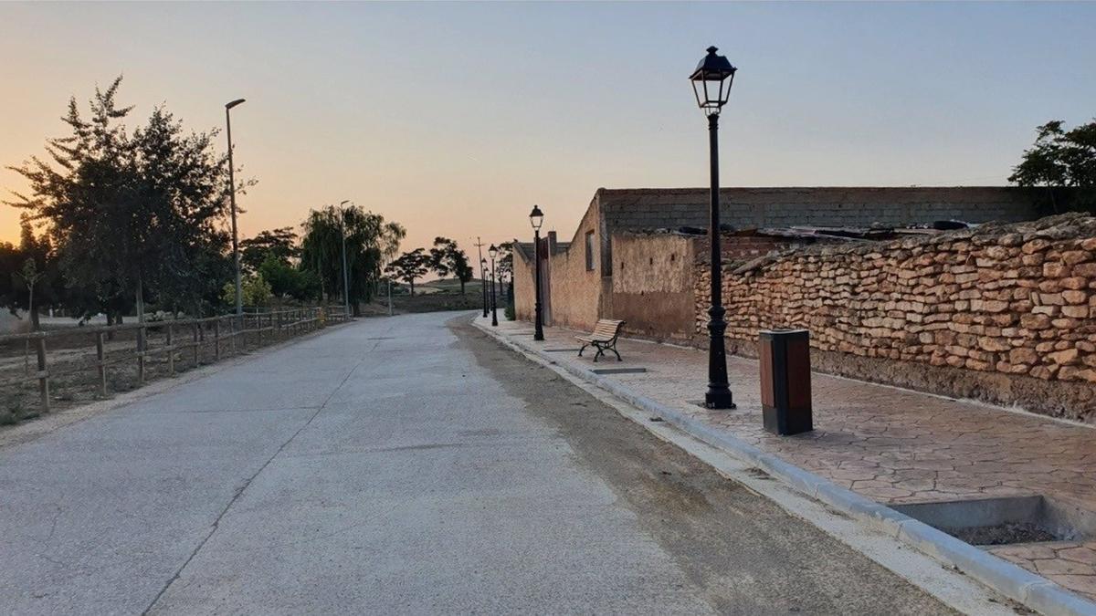 El municipio de Longares mejora su acceso principal, tras una inversión de 122.000 euros.