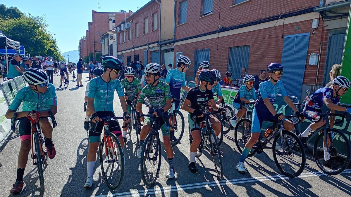 Exhibición del cadete campeón del mundo de España.