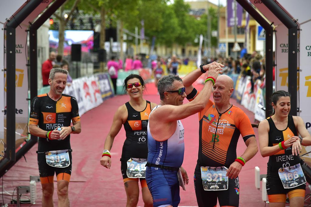 Llegada del triatlón de Fuente Álamo (I)