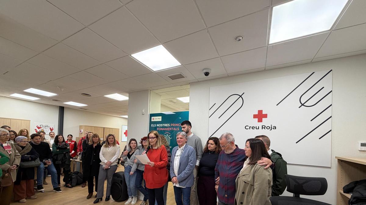 Cruz Roja inaugura sede en Aldaia, tras la dana