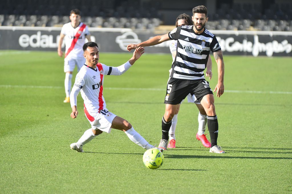 El Cartagena planta cara al Rayo Vallecano