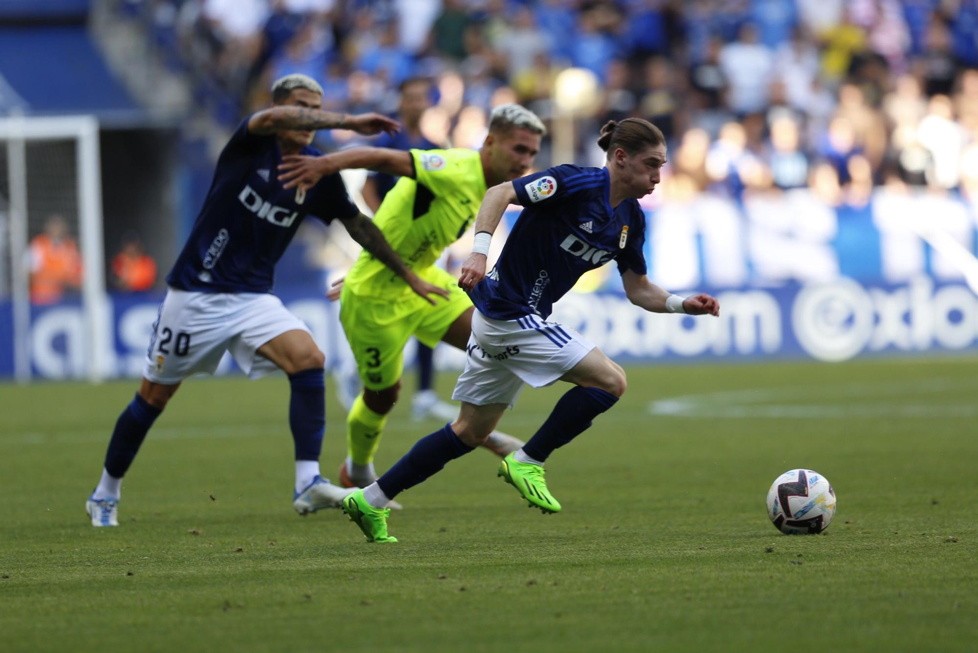En imágenes: El Oviedo se impone al Leganés en el Tartiere con gol de Bastón