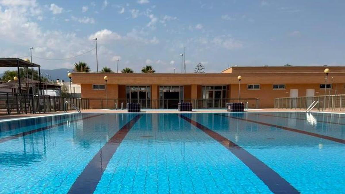 Una de las piscinas municipales de Murcia