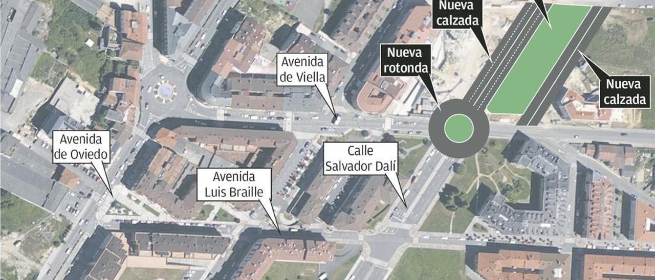 Las obras de la primera fase del bulevar de Lugones empezarán antes de dos meses