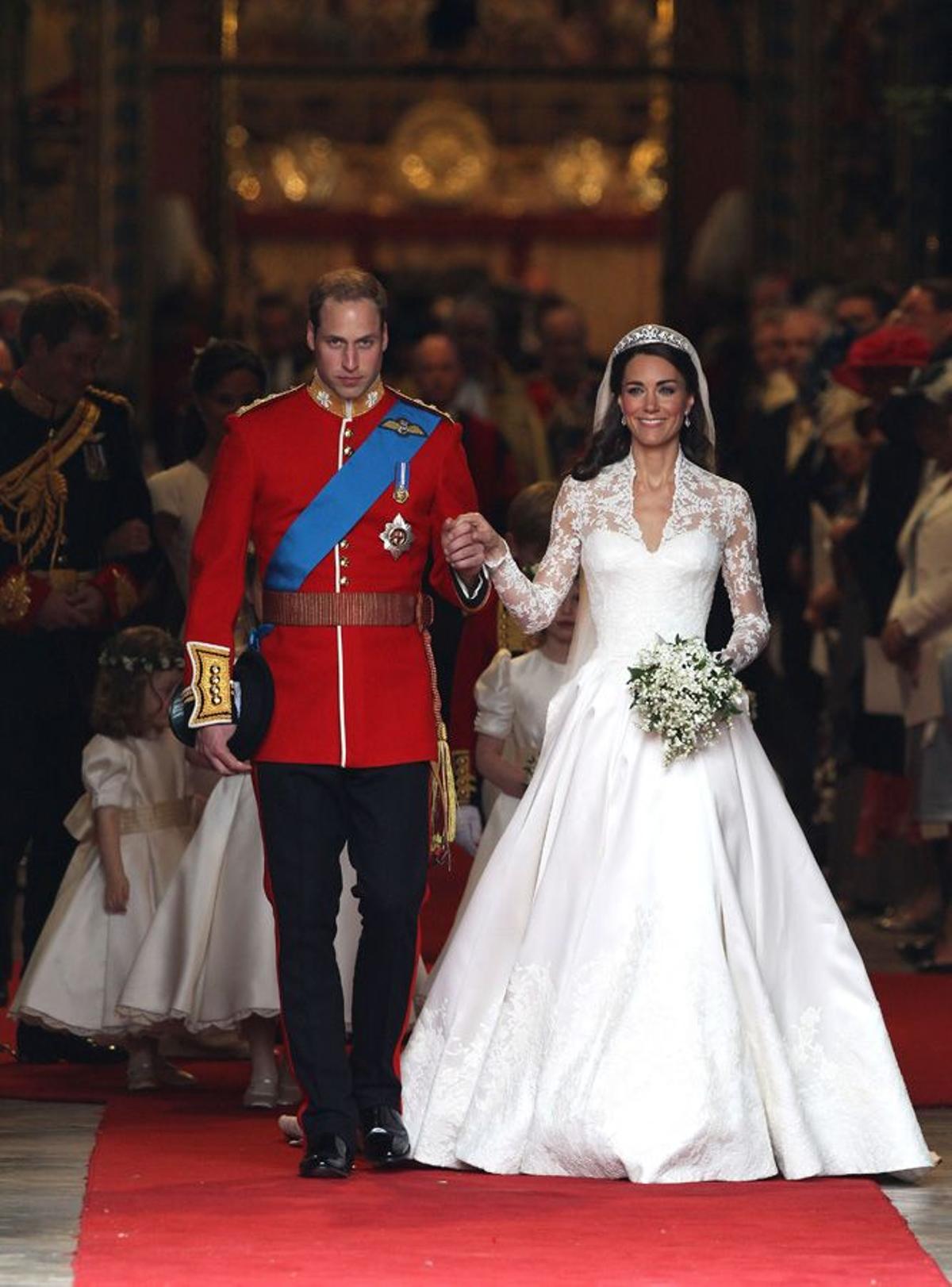 El vestido de novia de Kate Middleton