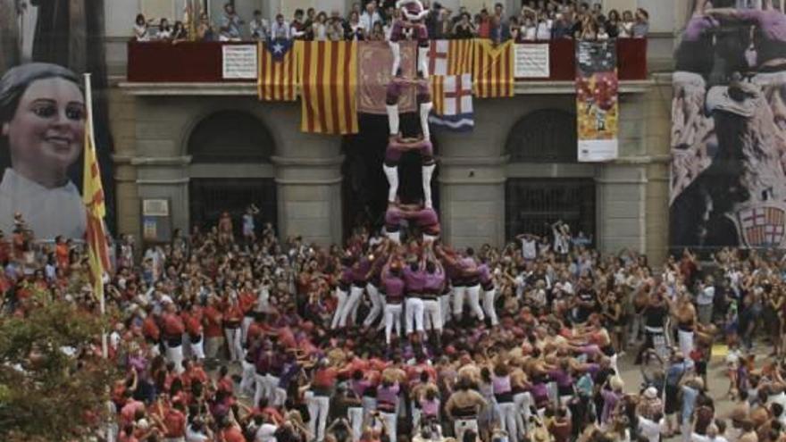 Exhibició castellera d&#039;Igualada de l&#039;any passat; enguany tindrà lloc el diumenge 26