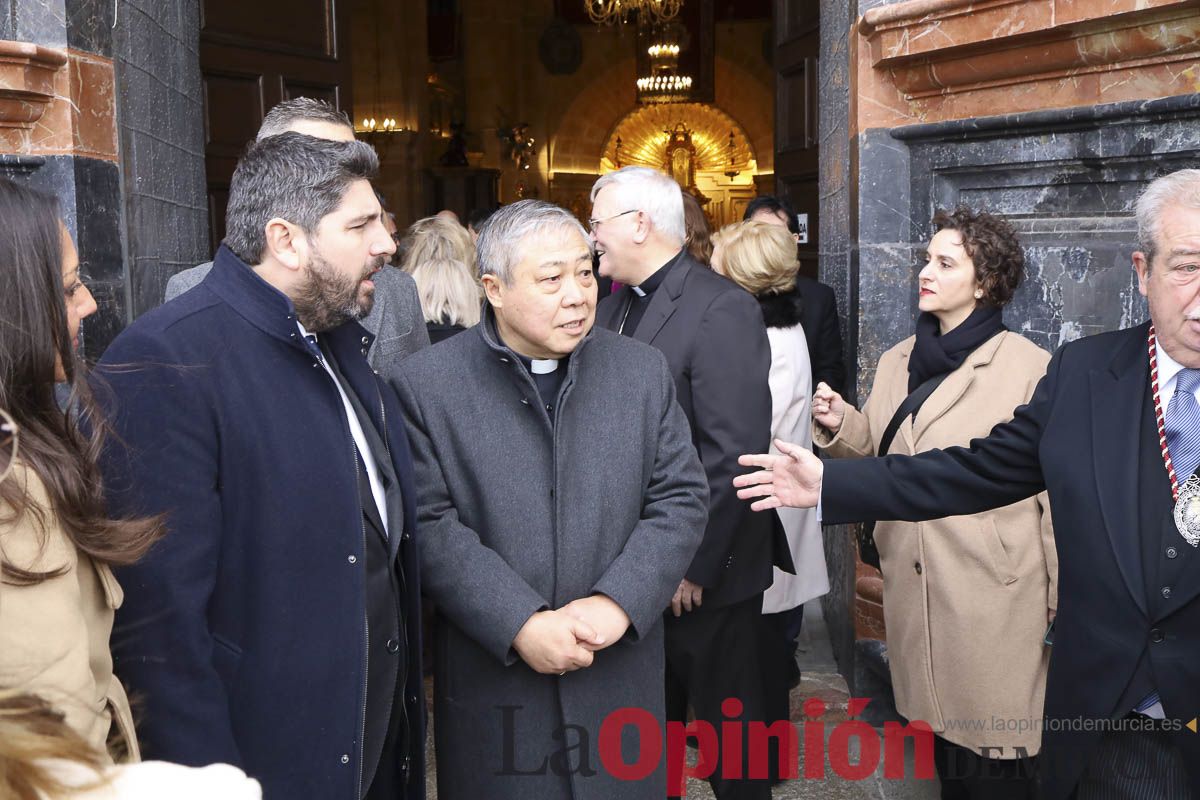 Clausura Año Jubilar de Caravaca (recepción de invitados)