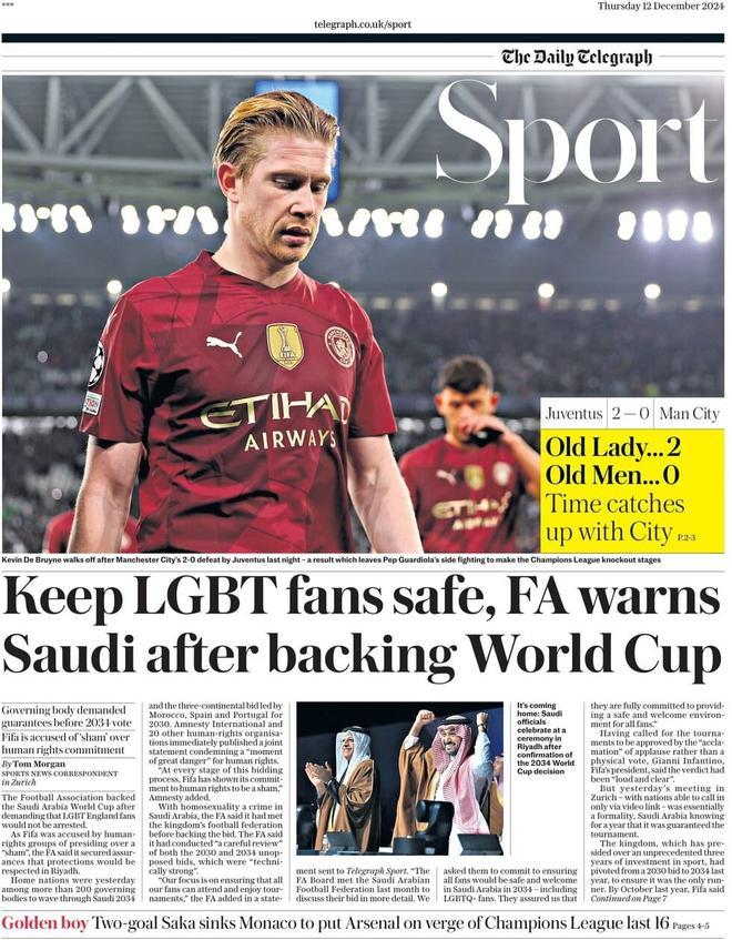 Las portadas de los periódicos deportivos de hoy, jueves 12 de diciembre