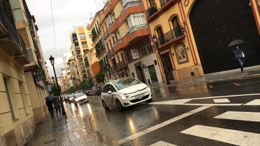 Temporal en Málaga