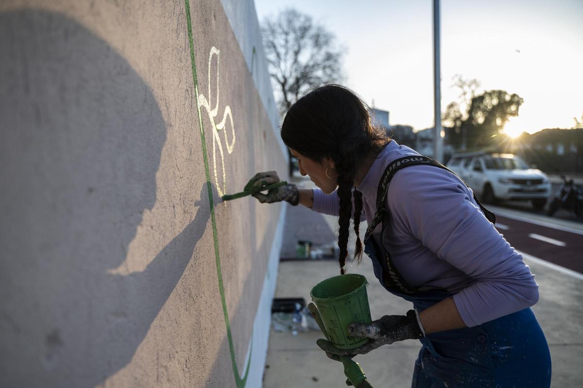 Un mural para la cárcel vieja de Cáceres