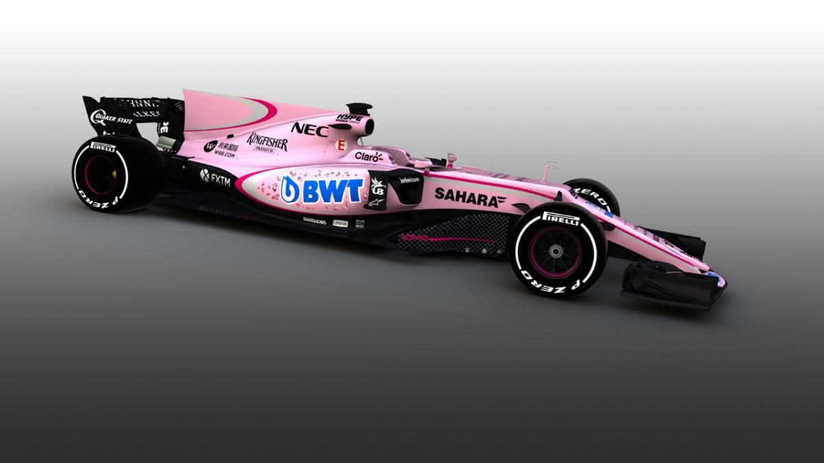 Force India cambia al rosa