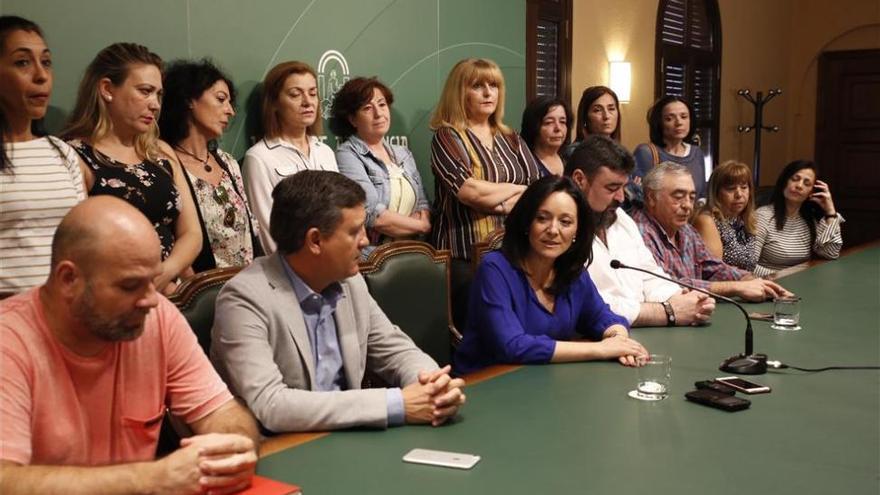 Las antiguas limpiadoras de Justicia logran un acuerdo para trabajar en la nueva sede