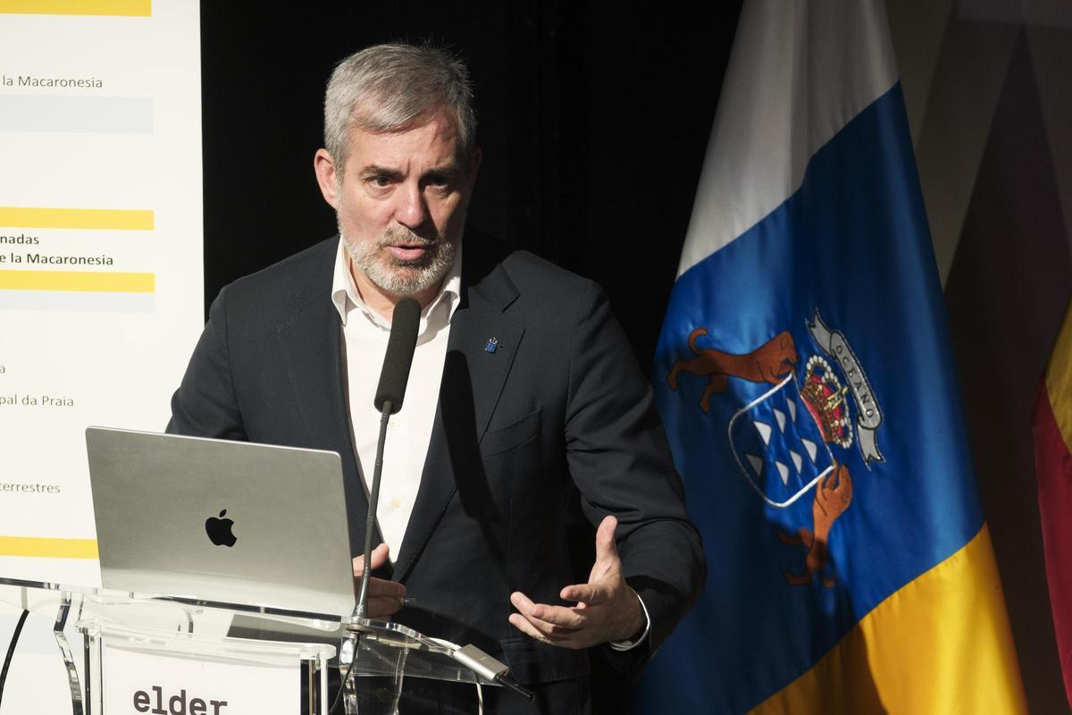 El presidente de Canarias, Fernando Clavijo