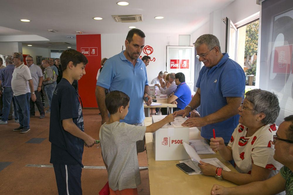 Votación Primarias del PSOE en Gran Canaria
