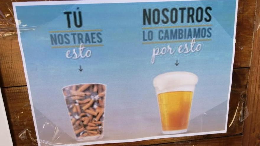 Cervesa a canvi de burilles