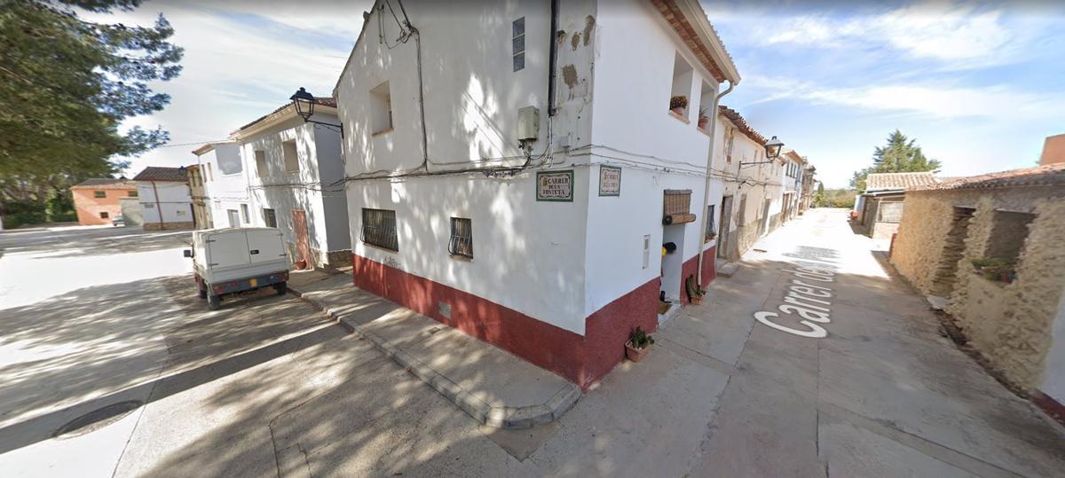 Viviendas en el núcleo rural tradicional Cases de Vidal, en Fontanars dels Alforins.