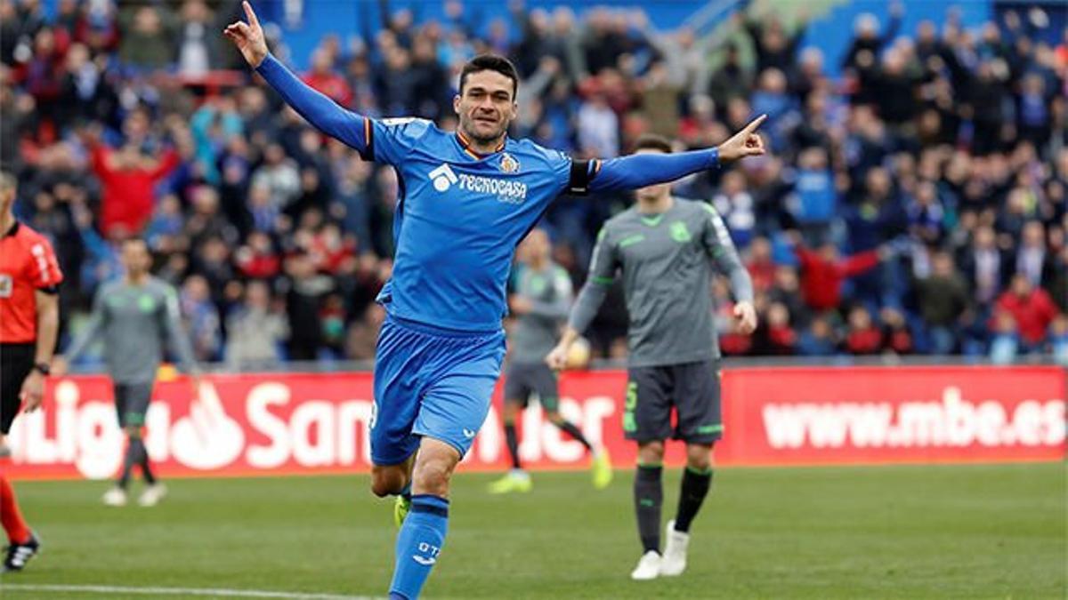 Molina hace soñar al Getafe