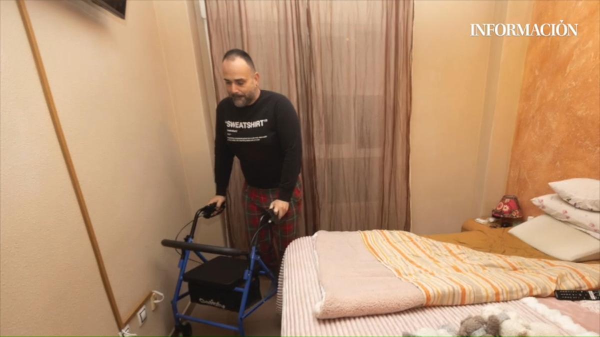 José Antonio Lozano, paciente de Alicante con aracnoiditis, relata su padecimiento con esta enfermedad rara