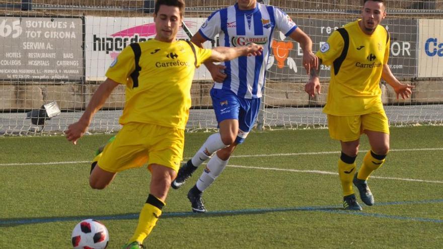 El Figueres busca el primer gol a Vilatenim davant el Santboià