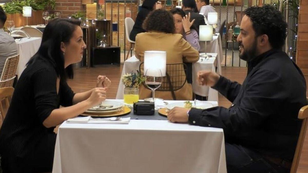 Comesales en &#039;First dates&#039;.