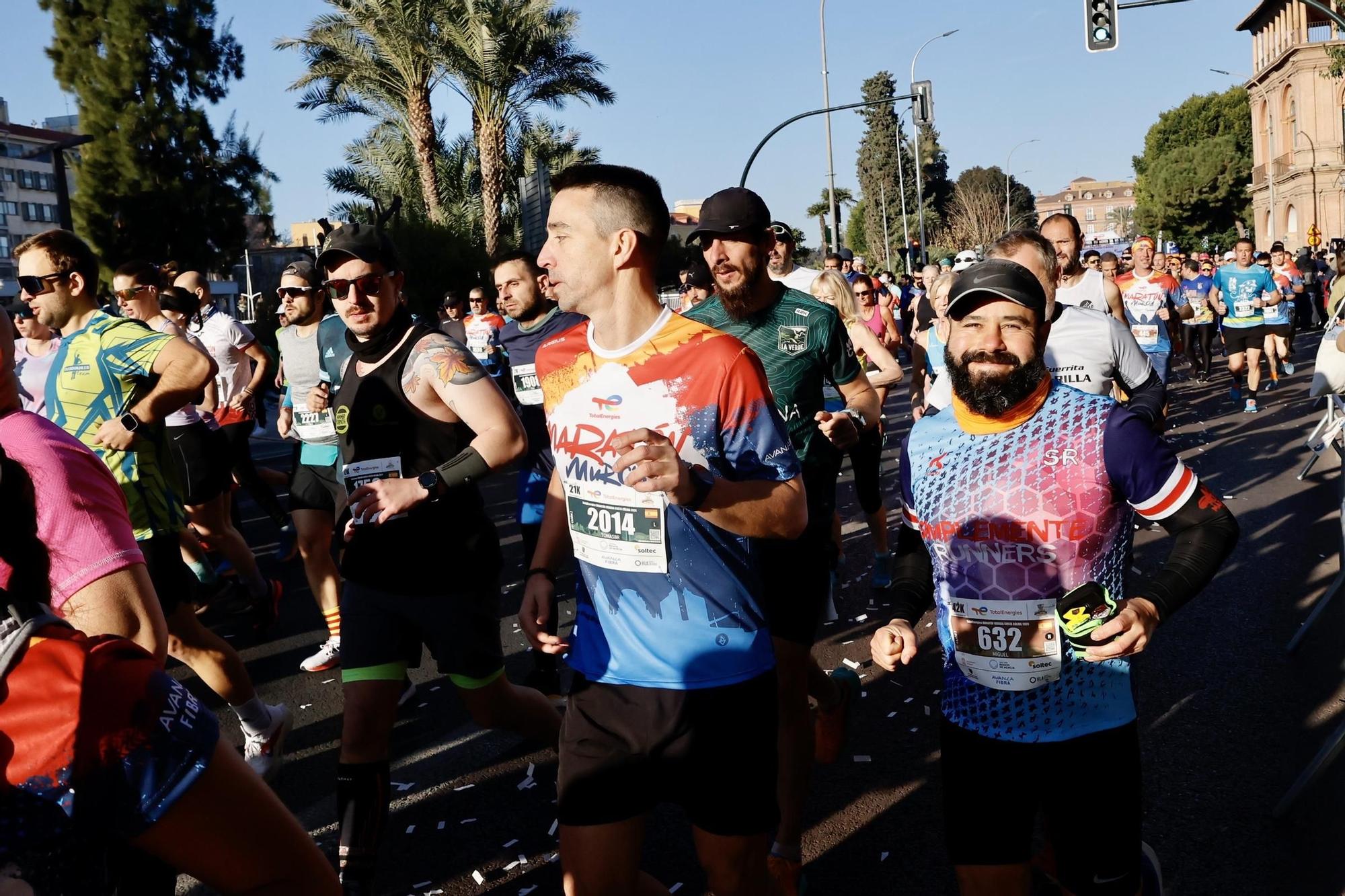 FOTOS: la TotalEnergies Murcia Maratón Costa Cálida en imágenes