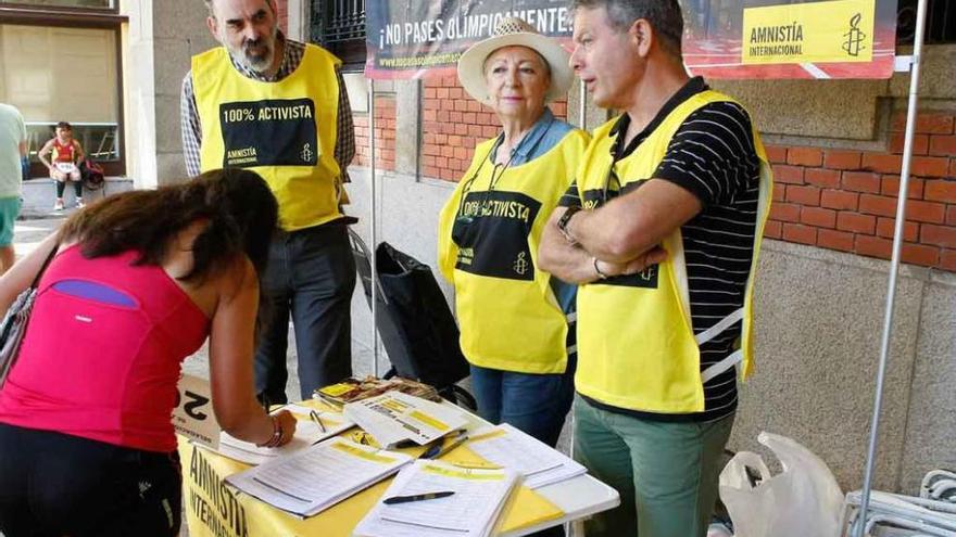 Amnistía Internacional, en apoyo de Brasil