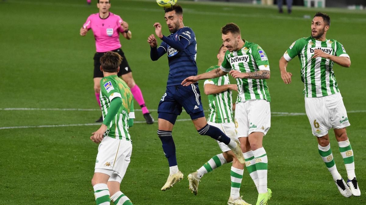 El Real Betis - Celta de Vigo, en imágenes