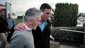 El presidente del Gobierno y el ministro dle Interior, en una visita a Valencia en noviembre pasado.