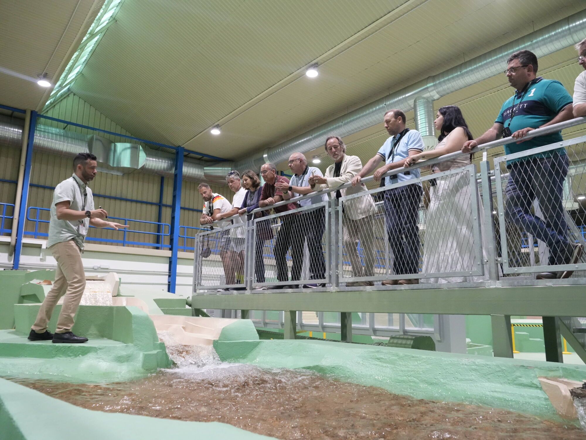 GALERÍA | Visita al Campus Formación de Iberdrola en la central de Ricobayo