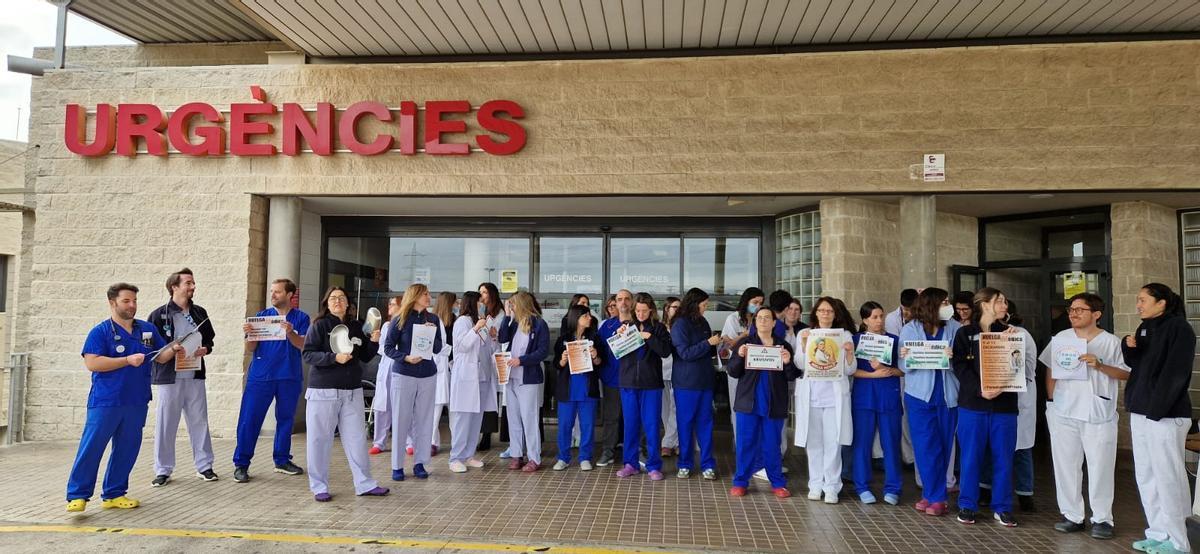 Concentraciones de médicos, de norte a sur de Castellón