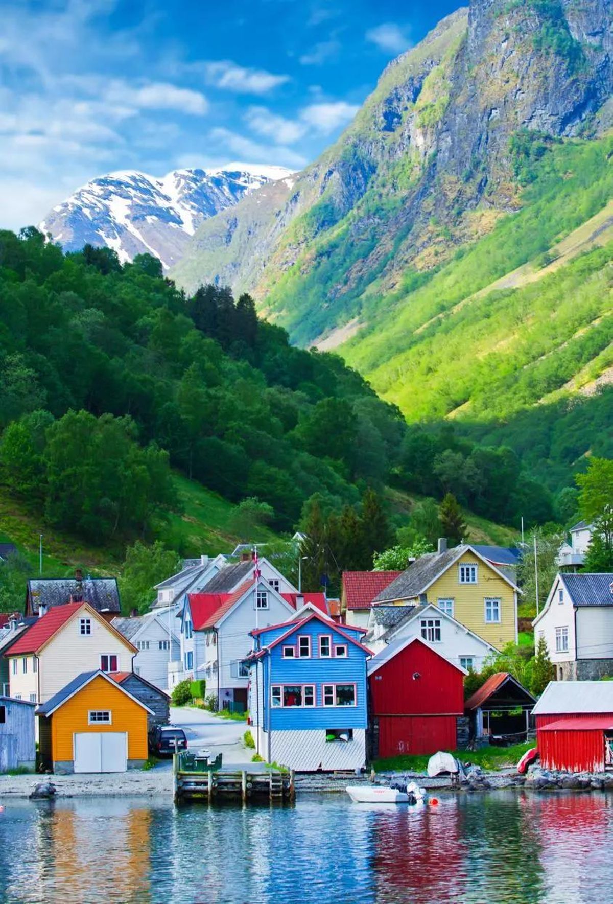 Bergen sembla sortir d'un conte.