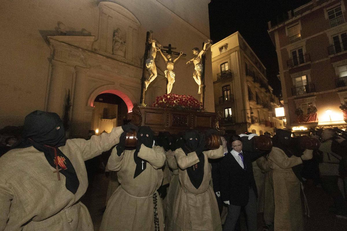 Semana Santa en Alicante 2026: Procesión de la Hermandad Penitencial del Perdón en el Jueves Santo