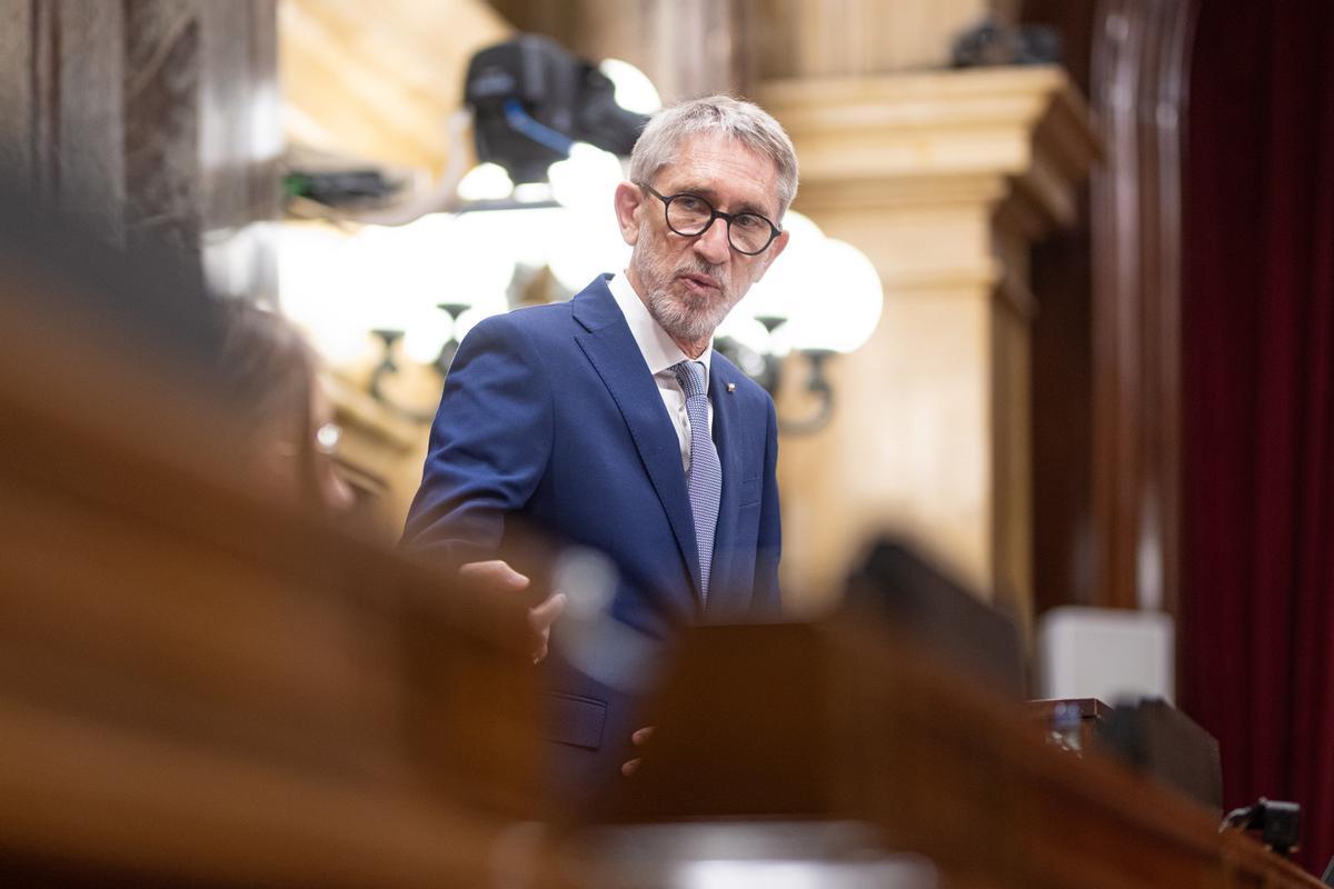 El diputado de Junts, Agustí Colomines
