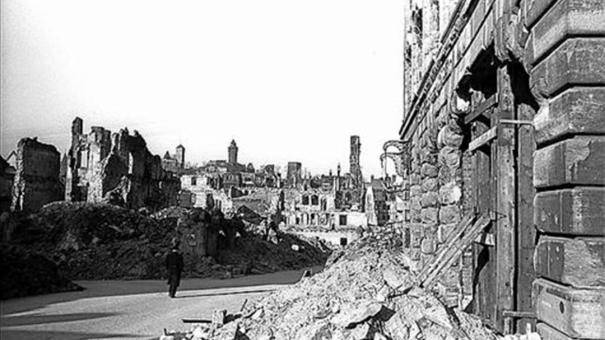 Boix captó Nuremberg destruida en 1946, cuando testificó en los juicios.